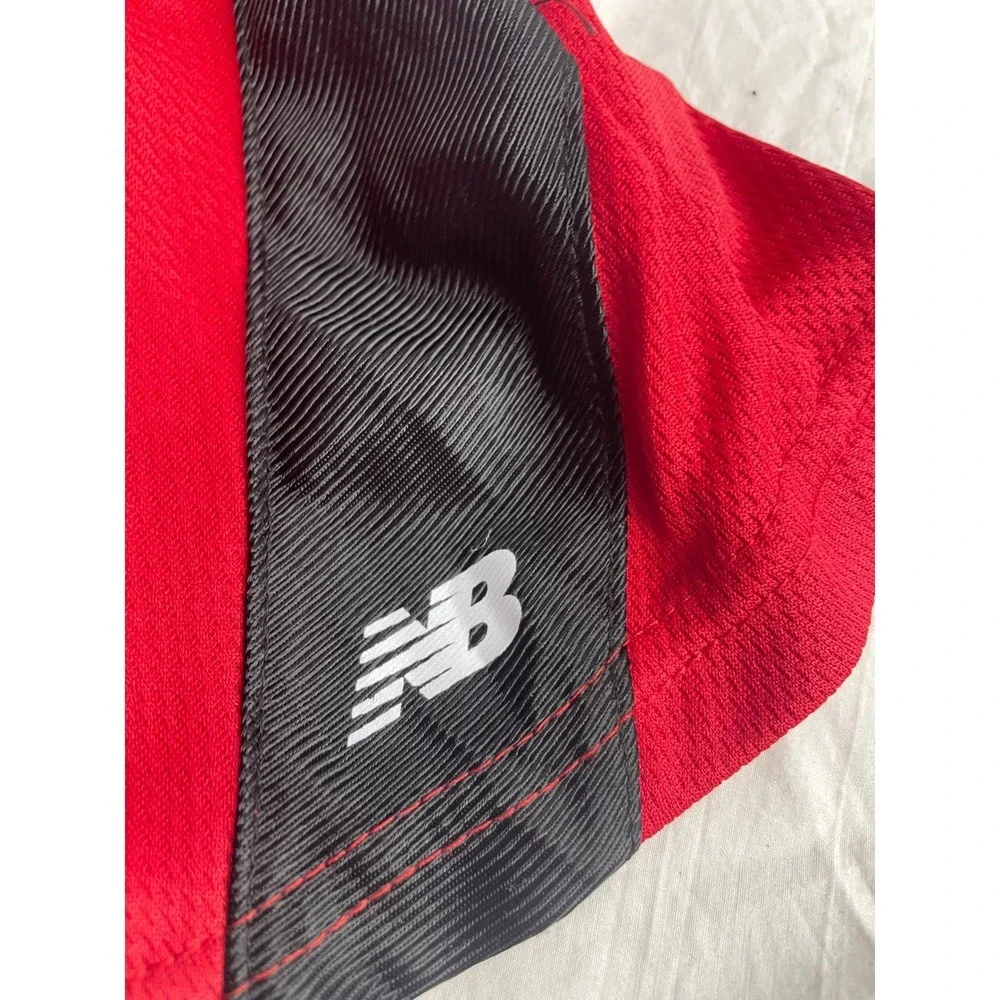 New Balance Kids Red Athletic Shorts Size L 14 16 Basketball Gym Mesh NB